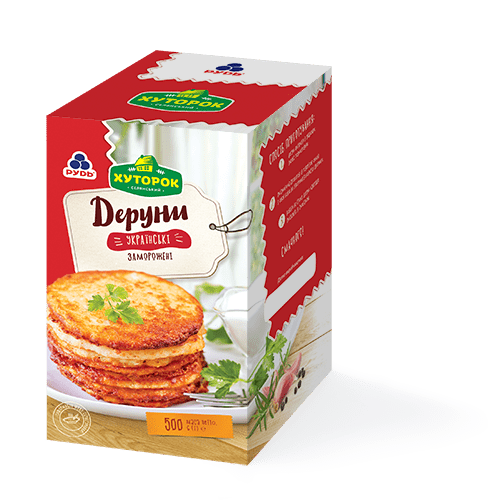 Продукція «Деруни»