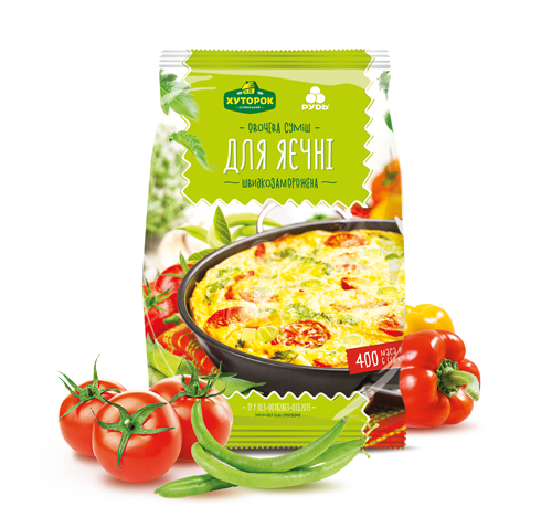 «Vegetable Mix <br>«For Scrambled Egg»» Frozen & chilled products