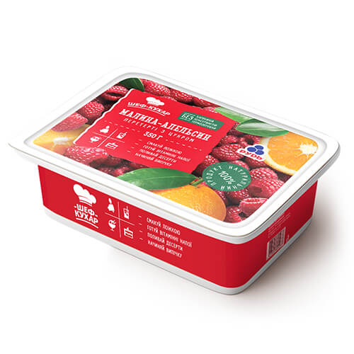 «Raspberry&Orange ground with sugar» Frozen & chilled products