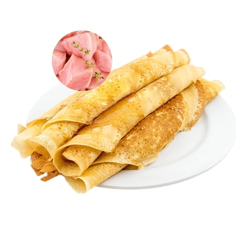 FRENCH CREPES WITH CHICKEN