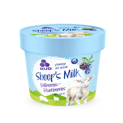 Мороженое «Sheep’s Milk Billberries – Blackberries»