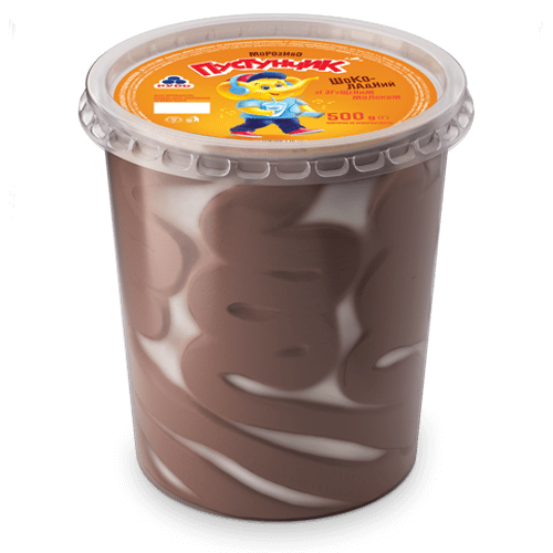 «“Pustunchyk” Choko with Condensed Milk» Ice Cream