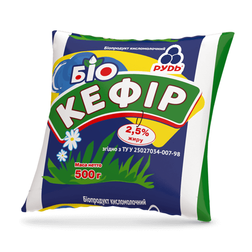 «Bio-Kefir 2.5%» Dairy products