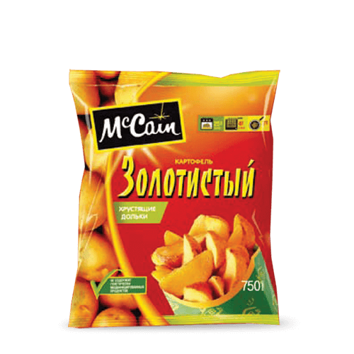 Заморожені продукти «Картопля фрі «Золотиста» хрусткі дольки, ТМ&nbsp;«McCain»»