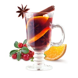 Замороженный чай «Клюква-апельсин»